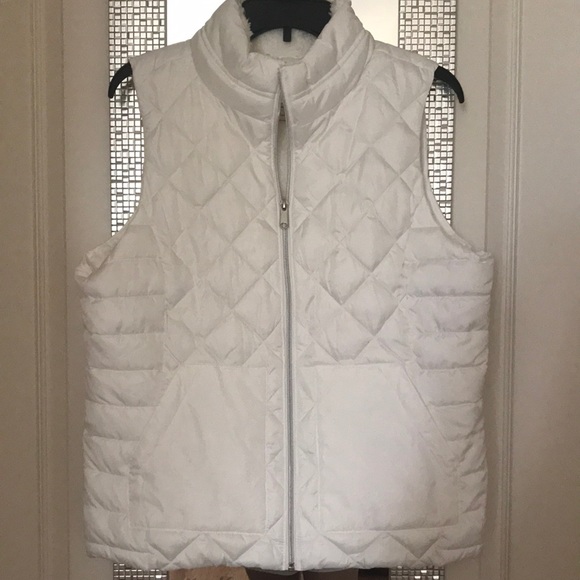SO Jackets & Blazers - SO fuzzy lined white vest xl